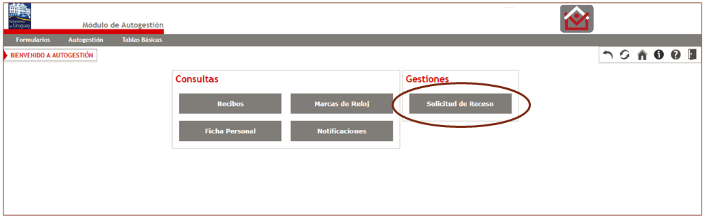 imagen inicial de aplicaciones del usuario
